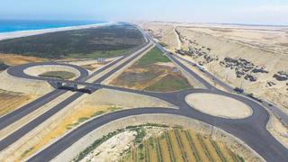 Autopista Chincha-Pisco está al 74% pero falta sanear terrenos