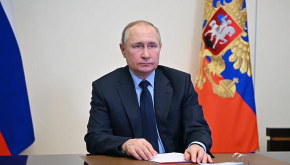 El presidente de Rusia, Vladimir Putin. AP