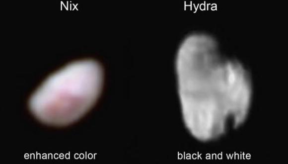 New Horizons capta imágenes de dos lunas de Plutón