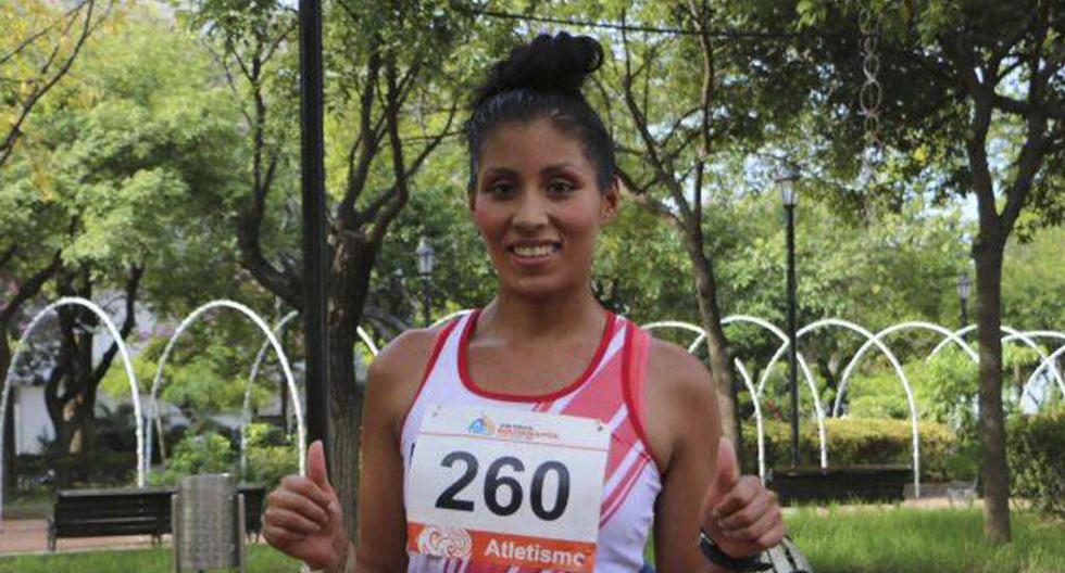 Kimberly García ganó el oro en los 20k marcha atlético con un tiempo de 1,33.11 | Foto: Atletismo Peruano