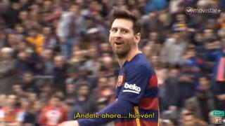 Messi insultó al arquero del Espanyol por este motivo [VIDEO]