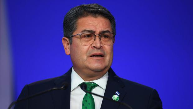 What will happen to Juan Orlando Hernández, pointed out in US courts for alleged links with drug trafficking, is one of the great unknowns of the elections in Honduras.  (Getty Images).