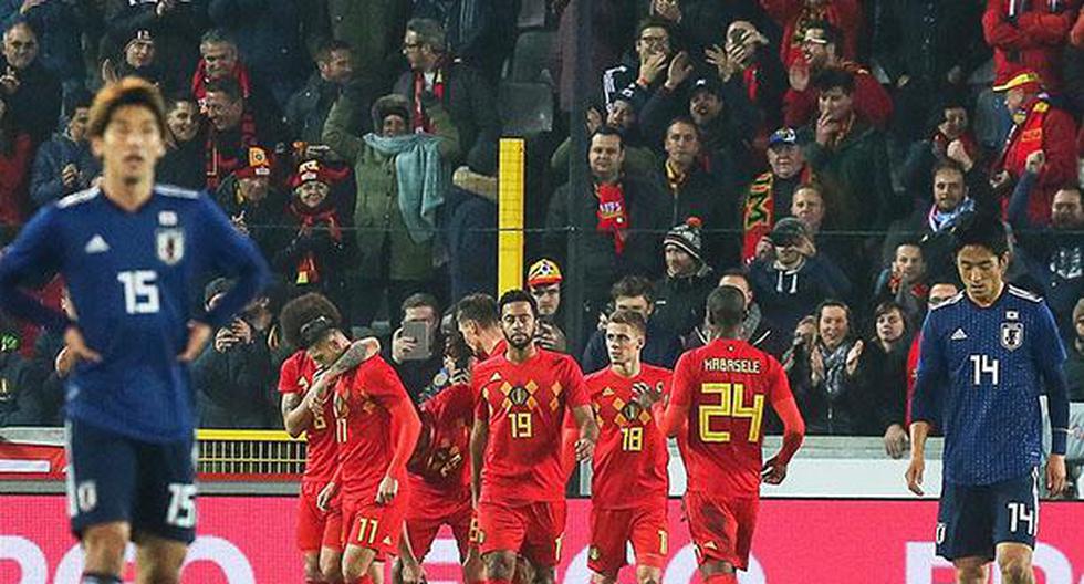 Bélgica venció con lo justo a Japón y cierra de manera positiva la fecha FIFA. (Foto: EFE)