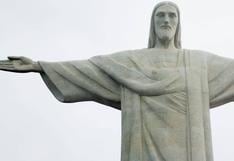 Estatua del Cristo Redentor en Río de Janeiro pierde un dedo por rayo