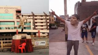 Así quedó la estatua de Lolo Fernández tras el ataque de barristas de Sporting Cristal [FOTOS]