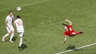 Eurocopa 2016: Shaqiri convirtió un espectacular gol de tijera