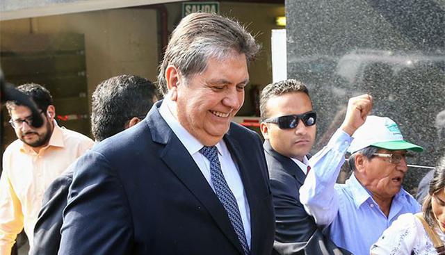 El ex presidente Alan García Pérez. (Foto: GEC)