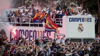 Real Madrid campeón: futbolistas fueron recibidos como héroes
