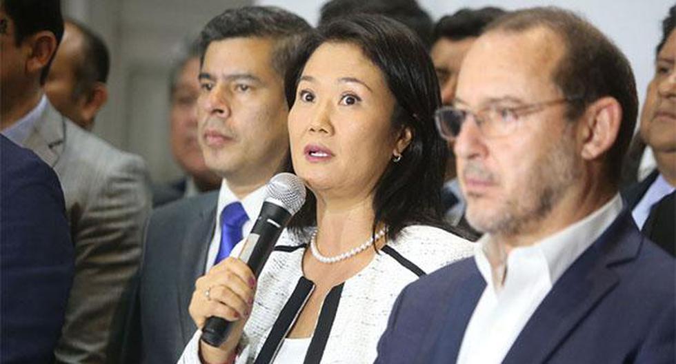 Keiko Fujimori pidió terminar de una vez con la \"guerra política\". (Foto: Agencia Andina)