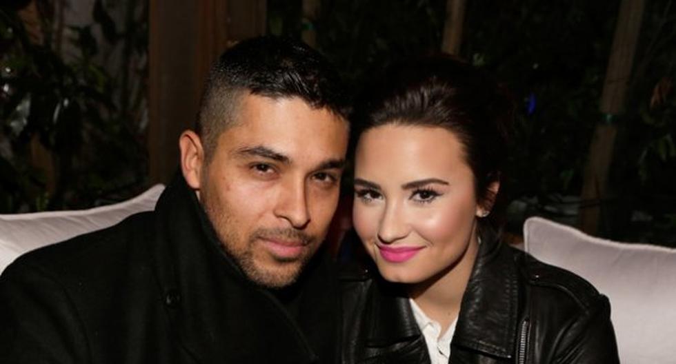 Demi Lovato y Wilmer Valderrama. (Foto: Difusión)