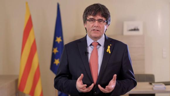 Juez español retira orden internacional de arresto contra Puigdemont y otros independentistas catalanes (Foto: AFP)
