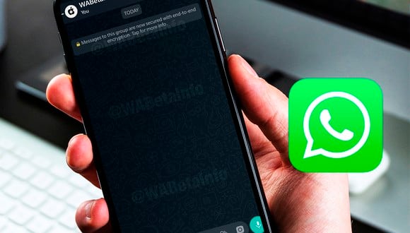 ¿Quieres tener el fondo de pantalla del "modo oscuro" de WhatsApp? Conoce cómo conseguirlo y ahorrar batería. (Foto: WABeta Info)