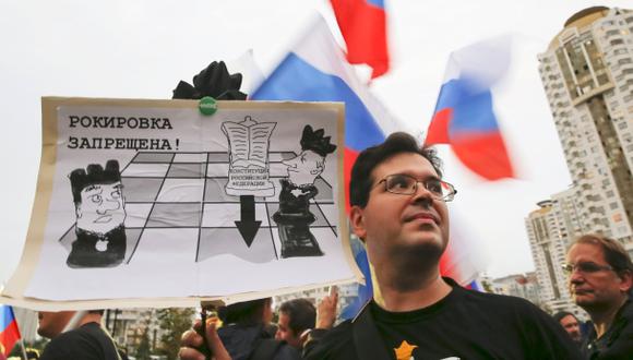"Rusia sin Putin": Miles marchan por la alternancia en el poder