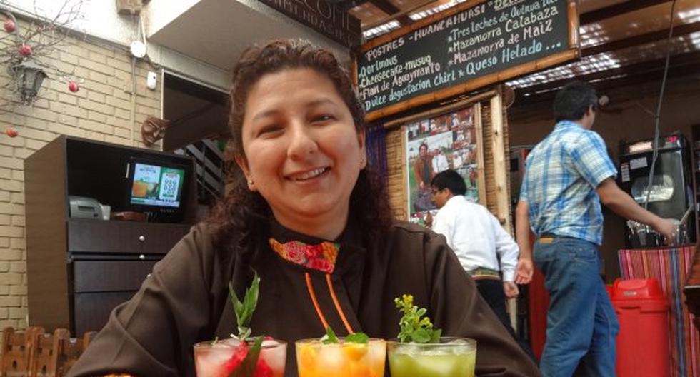 La chef de Huancahuasi, Paola Palacios, propone originales alternativas para disfrutar el chilcano. (Foto: Peru.com)