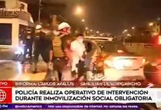 Coronavirus en Perú: Policía interviene ciudadanos en San Juan de Luriganho durante el toque de queda