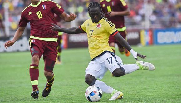 Colombia vs. Venezuela EN VIVO: Chará anotó agónico gol del 2-1 para la victoria cafetera. (Foto: Captura de video)
