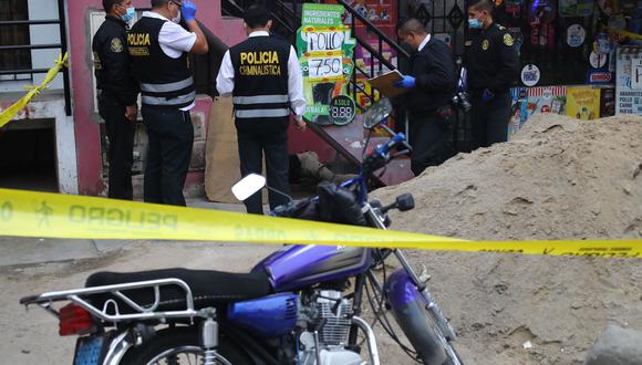 Luis Carlos Rincón Holguín fue perseguido y ultimado cuando pretendía esconderse en una bodega. Policía sospecha que el homicidio estaría vinculado a los préstamos ‘gota a gota’. (Foto: El Comercio)