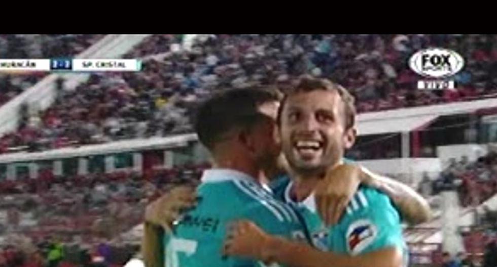 Sporting Cristal logró empatarle el partido a Huracán con gol de Horacio Calcaterra en Copa Libertadores. (Video: YouTube - FOX Sports)