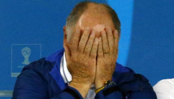 Luiz Felipe Scolari: "Este es el peor día de mi vida"