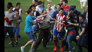 FOTOS: David Villa causó furor en su presentación en el Atlético de Madrid