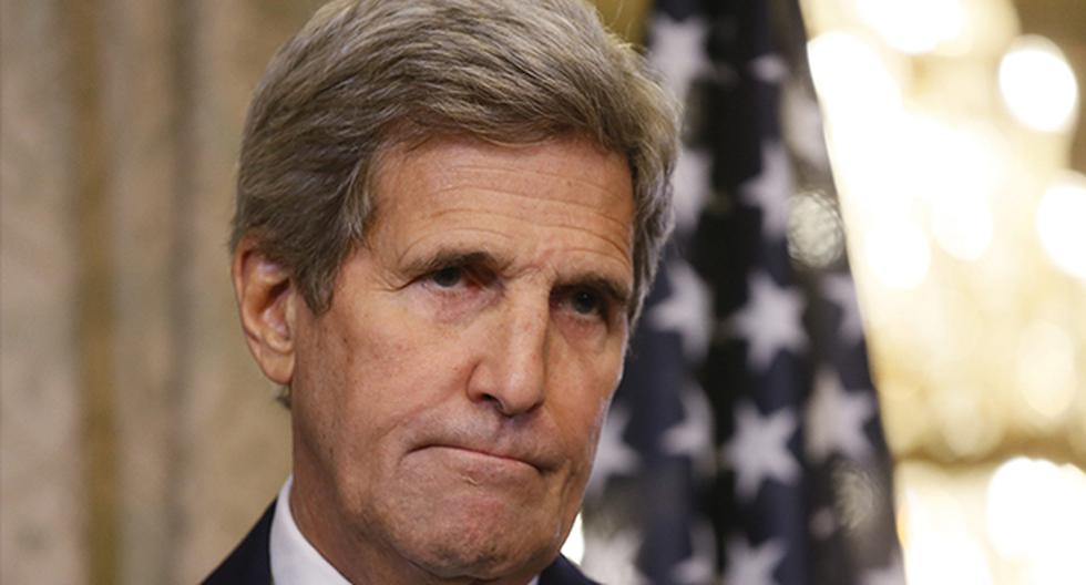 El secretario de estado estadounidense, John Kerry. (Foto: EFE)