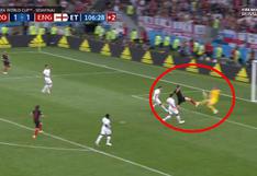 Inglaterra vs. Croacia: Pickford y la gran atajada que evitó el 2-1 | VIDEO
