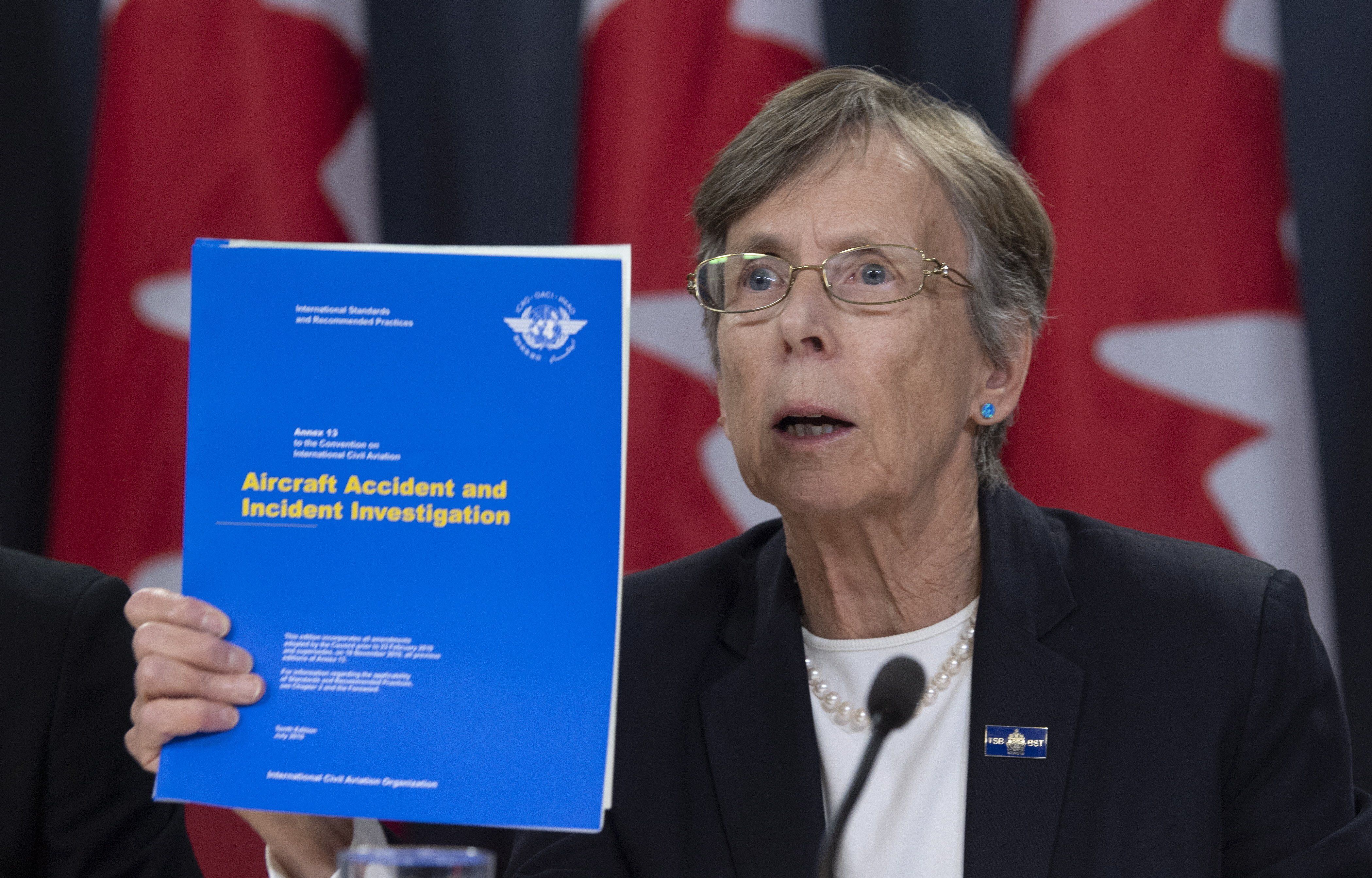 La presidenta de la Oficina de Seguridad del Transporte de Canadá admitió que no sabían cuál sería “el alcance de nuestra investigación”, pero aseguró que algunas señales sugerían que Irán les permitirá “desempeñar un papel más activo" de lo habitual. (AP)
