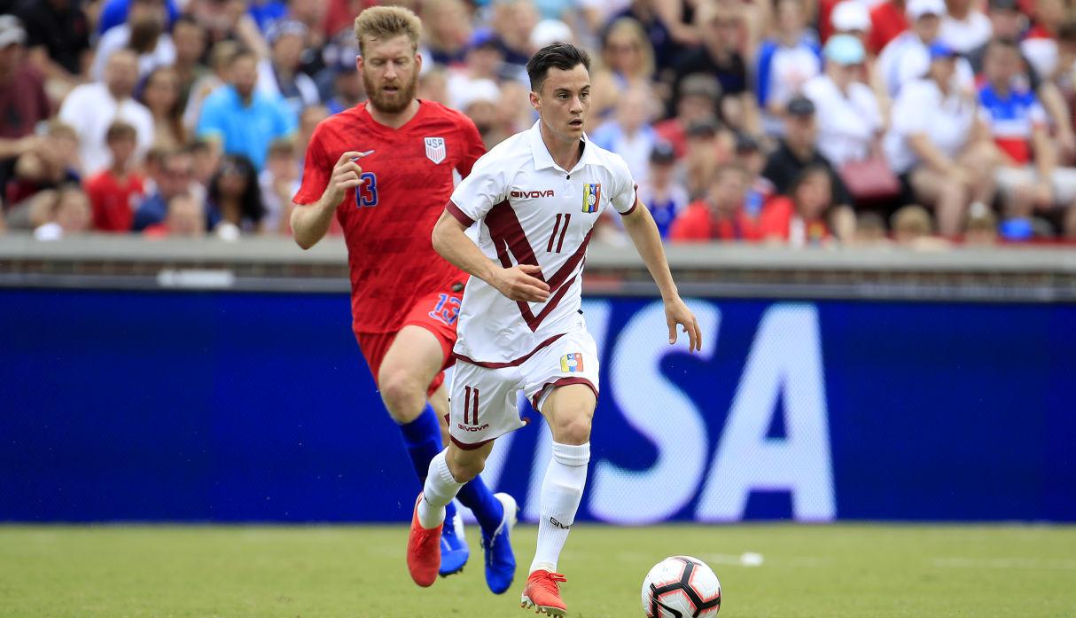 La selección de Venezuela goleó 3-0 a Estados Unidos en su último amistoso. (AFP)