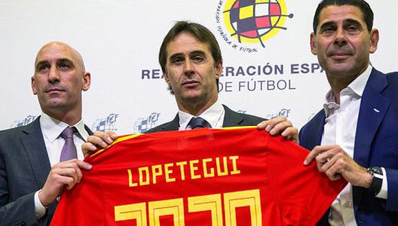 Julen Lopetegui tomó el mando de la selección española después del fracaso en la Eurocopa 2016. Desde su llegada alcanzó estadísticas asombrosas reflejadas en la clasificación al Mundial. (Foto: EFE)