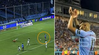 La ovación que recibió Bryan Reyna tras anotar su primer gol con Belgrano 