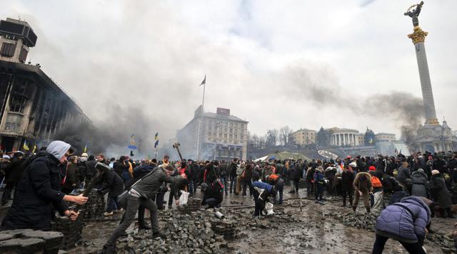Kiev: la Plaza de la Independencia antes y después - 1