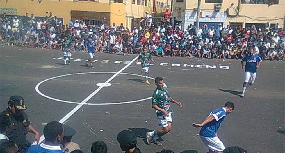 Se vive la gran fiesta popular del fútbol (Foto: Facebook Mundialito del Porvenir)