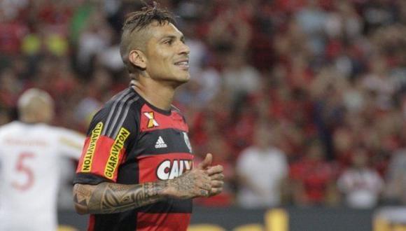 Con Paolo Guerrero, Flamengo perdió 1-0 ante Internacional
