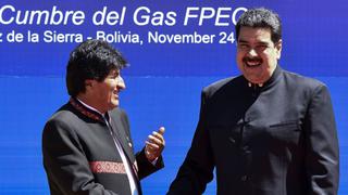 Evo Morales se solidariza con Nicolás Maduro: “Es víctima de la conspiración de Estados Unidos” 