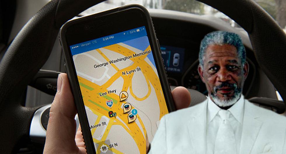 ¿Quieres que Morgan Freeman te libre del tráfico? El actor se acaba de convertir en la nueva voz de Waze, aprende a activarlo. (Foto: Getty Images / peru.com)