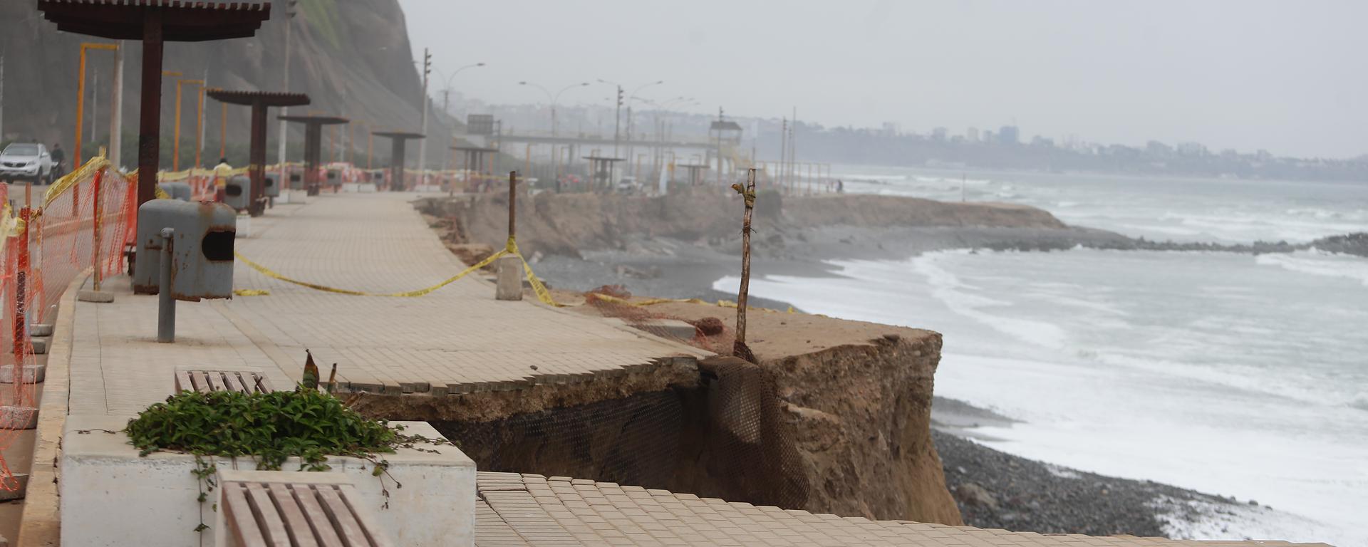 Daños en playas de Miraflores fueron alertados desde setiembre: la comuna suma nueve balnearios afectados