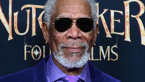 Morgan Freeman es una leyenda del séptimo arte (Foto: AFP)