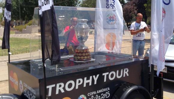 Copa América llegó a Perú: tómate una foto con el trofeo