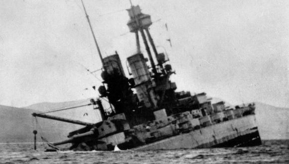 Para los alemanes, el hundimiento de su flota Scapa Flow borró la "mancha de la rendición".