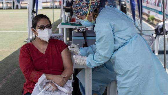 La cantidad de personas vacunadas sigue subiendo | Foto: Angela Ponce