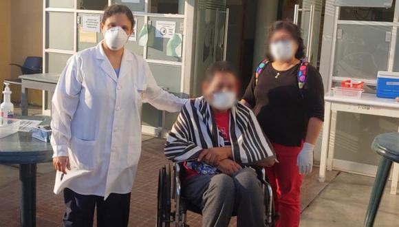 El paciente había desarrollado un cuadro de neumonía bilateral con síndrome de dificultad respiratoria. (Foto: Minsa)