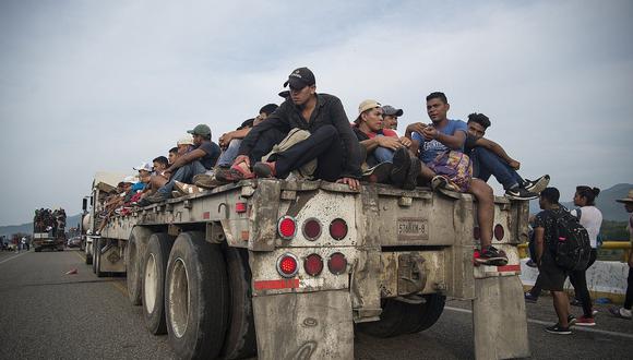 Caravana de migrantes: Estados Unidos enviará 5.200 soldados a la frontera con México. (EFE).