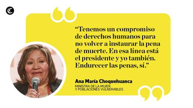 La ministra Ana María Choquehuanca señaló que la educación sexual es la única manera de luchar contra la violencia hacia la mujer y demás minorías. (Composición: El Comercio)