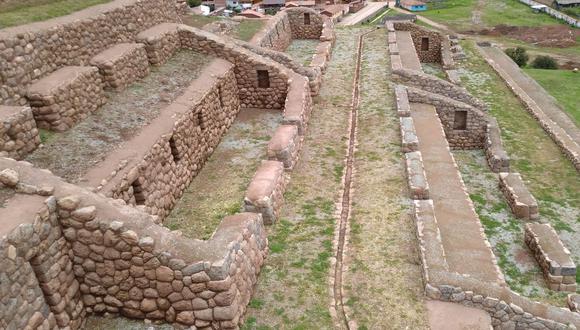 Los andenes están ubicados en la parte posterior del museo de sitio de Chinchero. (Foto: Andina)