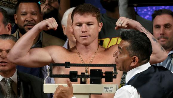 Mira todos los horarios en el mundo para ver la pelea entre Saúl ‘Canelo’ Álvarez y Jermell Charlo desde Las Vegas. Foto: AFP