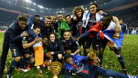 PSG venció 2-1 al Lille y logró campeonato de la liga francesa