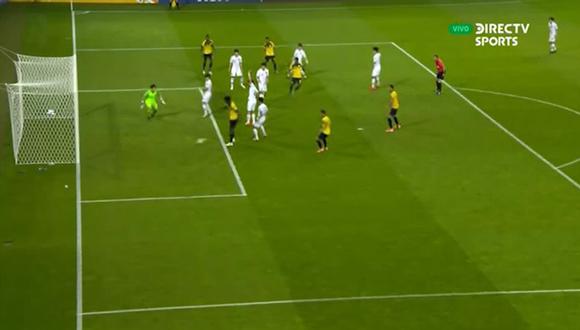 El gol anulado a Ecuador en el Mundial Sub 20. (Captura: DirecTV Sports - FIFA)