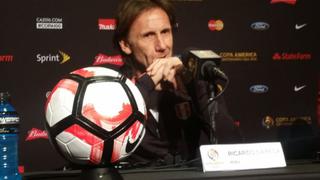 Ricardo Gareca: lo que dijo el técnico de Perú antes del debut