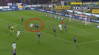 Juventus vs. Fiorentina: Dybala armó 'pared' con Bentancur y el uruguayo anotó el 1-0 | VIDEO