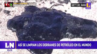 Derrames de petróleo: ¿Cómo se limpia el mar en otros países?
